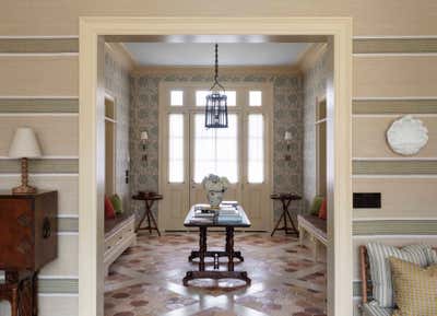  Traditional Entry and Hall. Southampton Residence  by Robert Couturier, Inc..