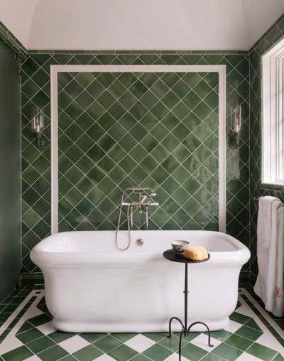  Traditional Bathroom. Southampton Residence  by Robert Couturier, Inc..