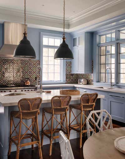  Traditional Kitchen. Southampton Residence  by Robert Couturier, Inc..