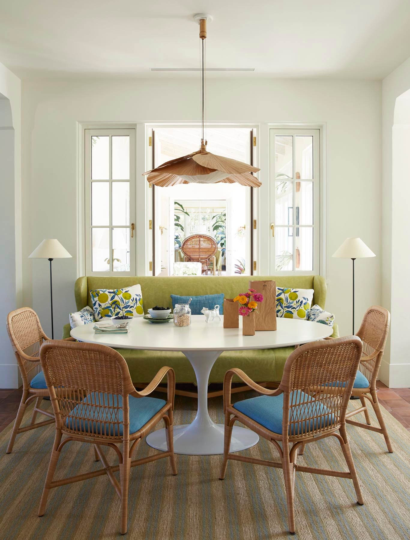 Beach Style Dining Room