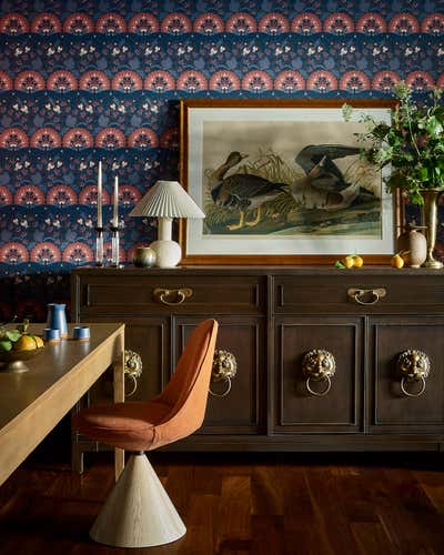  Asian Family Home Dining Room. Buena Ave by Susannah Holmberg Studios.