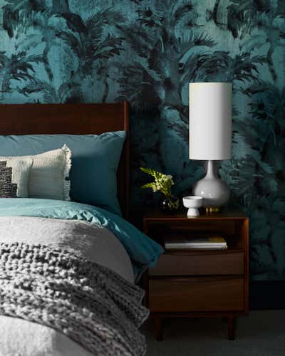  Organic Bedroom. LES Writer's Nest by Gia Sharp Design LLC.