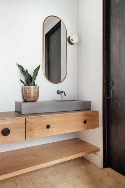 Organic Southwestern Bathroom. Austin Tx, Oasis by Cityhome Collective.