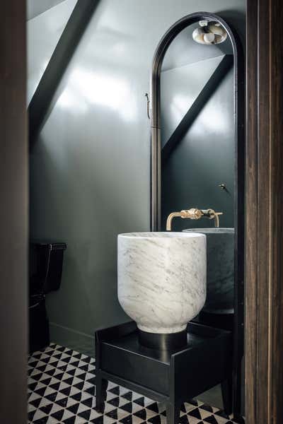  Southwestern Scandinavian Bathroom. Austin Tx, Oasis by Cityhome Collective.