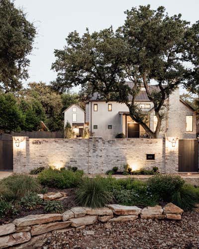  Organic Southwestern Family Home Exterior. Austin Tx, Oasis by Cityhome Collective.