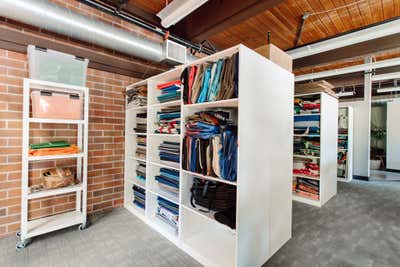  Mid-Century Modern Office Storage Room and Closet. Keep Cool by Ruskin Design.
