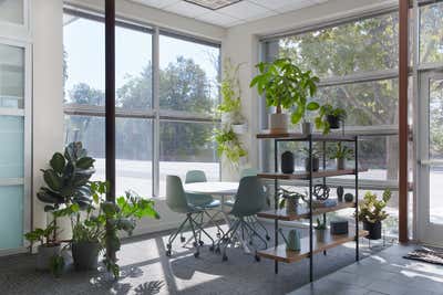  Mid-Century Modern Modern Office Workspace. EquityBee by Ruskin Design.