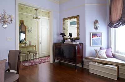  Hollywood Regency Apartment Entry and Hall. Gold Coast by Goralnick Architecture and Deisgn.