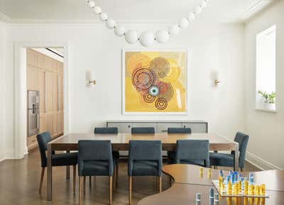  Art Deco Apartment Dining Room. The Belnord by Studio DB.