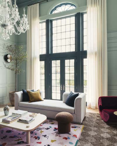  Art Deco Living Room. Greenwich Residence by Studio DB.
