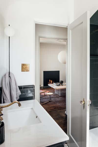  Scandinavian Organic Apartment Bathroom. The Premier by Cityhome Collective.