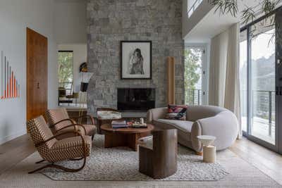 Contemporary Living Room. Pinehill by Michael Hilal.