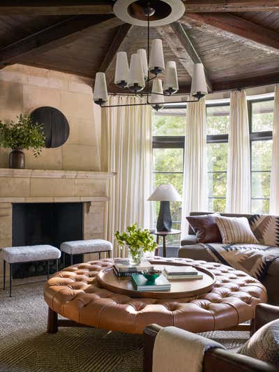 Traditional Living Room. Austin Residence by BHDM Design.