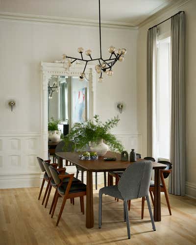  Transitional Family Home Dining Room. WEBSTER AVENUE by Studio Gild.