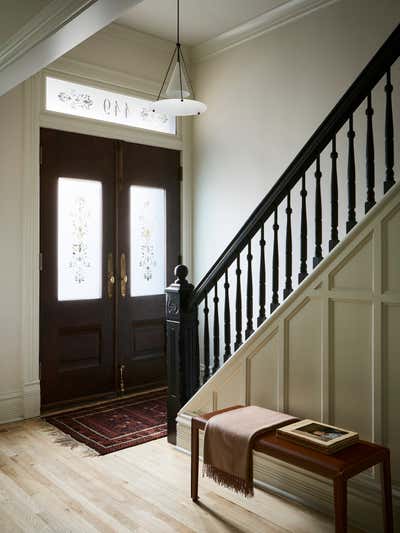 Transitional Entry and Hall. WEBSTER AVENUE by Studio Gild.