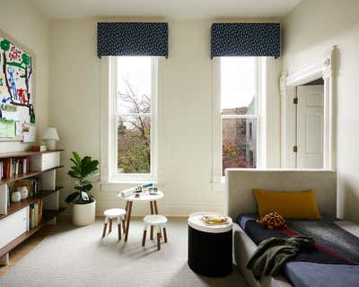 Transitional Family Home Children's Room. WEBSTER AVENUE by Studio Gild.