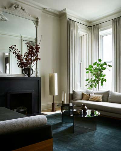  Transitional Family Home Living Room. WEBSTER AVENUE by Studio Gild.