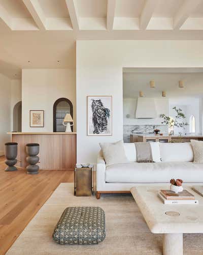 Transitional Family Home Living Room. CORTONA COVE by Studio Gild.