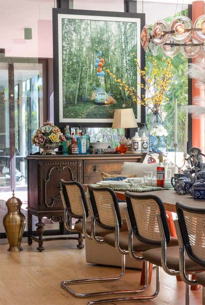  Eclectic Family Home Dining Room. matheson by mr alex TATE.