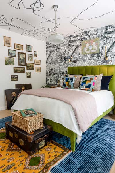  Eclectic Family Home Bedroom. matheson by mr alex TATE.