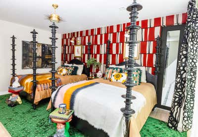  Eclectic Family Home Bedroom. matheson by mr alex TATE.