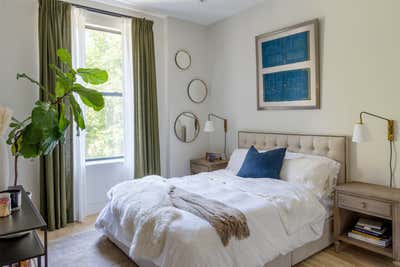  Contemporary Modern Bachelor Pad Bedroom. Flatiron 2 bedroom by Sam Tannehill Interiors.