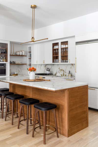  Contemporary Bachelor Pad Kitchen. Flatiron 2 bedroom by Sam Tannehill Interiors.