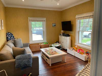  Country Farmhouse Country House Children's Room. Quogue Estate by Sam Tannehill Interiors.