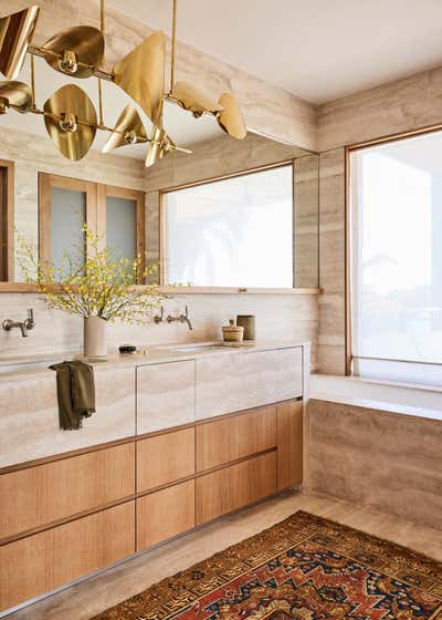  Contemporary Beach House Bathroom. Miami Beach Residence  by Evan Edward .