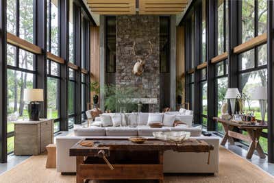  Contemporary Country House Living Room. Private Residence by Beth Webb Interiors.