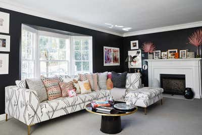 Art Deco Living Room. Thurston by Lindsay Pennington Inc..