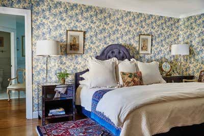  Bohemian English Country Bedroom. Seattle by Lindsay Pennington Inc..