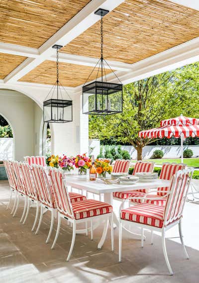  Transitional Beach Style Family Home Patio and Deck. A Little Slice of Heaven! by Charlotte Lucas Design.