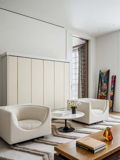  Eclectic Living Room. Knightsbridge by Malyev Schafer Ltd.