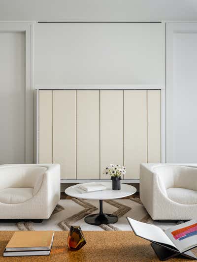  Modern Transitional Living Room. Knightsbridge by Malyev Schafer Ltd.