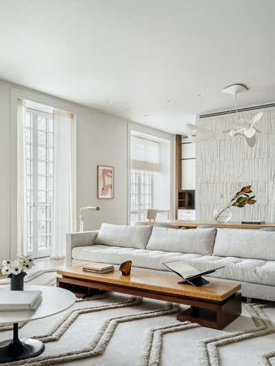  Transitional Apartment Living Room. Knightsbridge by Malyev Schafer Ltd.