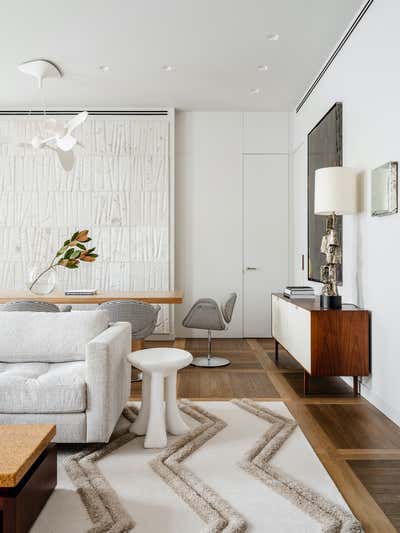  Transitional Apartment Dining Room. Knightsbridge by Malyev Schafer Ltd.