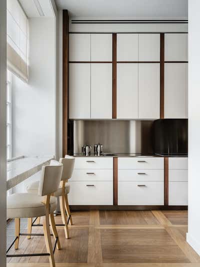  Eclectic Apartment Kitchen. Knightsbridge by Malyev Schafer Ltd.