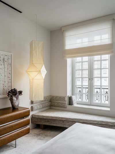  Modern Transitional Bedroom. Knightsbridge by Malyev Schafer Ltd.