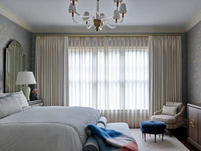  Transitional Traditional Family Home Bedroom. A Classic Beauty  by Charlotte Lucas Design.