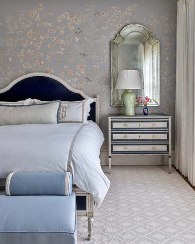  Transitional Traditional Family Home Bedroom. A Classic Beauty  by Charlotte Lucas Design.