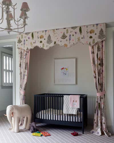 Transitional Family Home Children's Room. A Classic Beauty  by Charlotte Lucas Design.