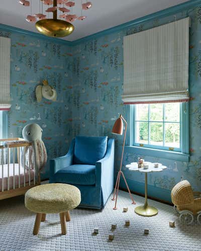  Traditional Maximalist Family Home Children's Room. Bold & Beautiful by Charlotte Lucas Design.