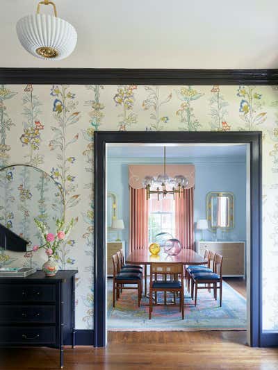  Maximalist Entry and Hall. Bold & Beautiful by Charlotte Lucas Design.