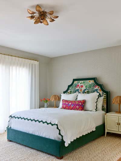  Transitional Traditional Family Home Bedroom. Bold & Beautiful by Charlotte Lucas Design.