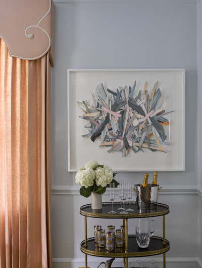  Transitional Family Home Dining Room. Bold & Beautiful by Charlotte Lucas Design.