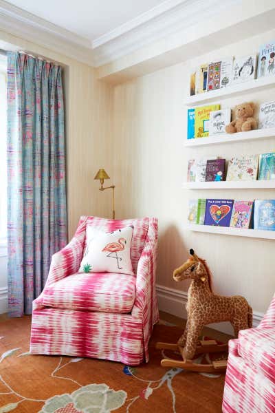 Eclectic Family Home Children's Room. UES by Area Interior Design.