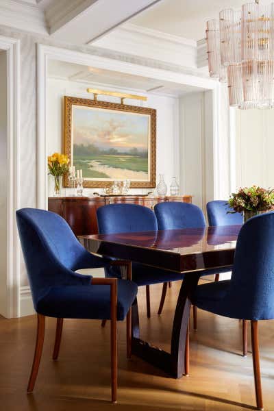  Eclectic Family Home Dining Room. UES by Area Interior Design.