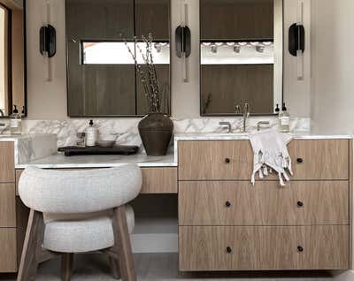  Organic Minimalist Family Home Bathroom. Hideaway Modern by Lolo Interiors CA.