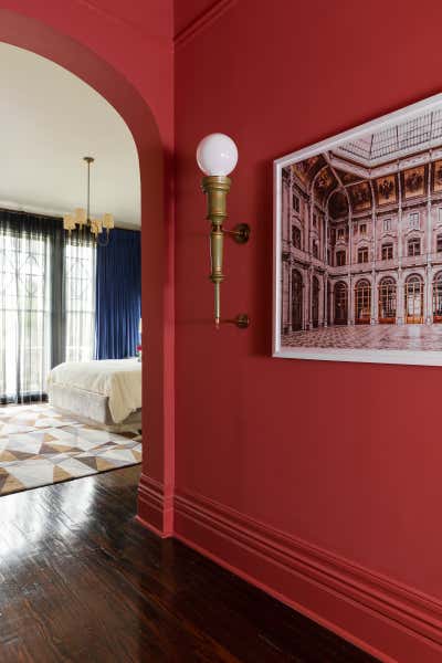  Eclectic Family Home Entry and Hall. Napoleon House by NOMITA JOSHI INTERIOR DESIGN.